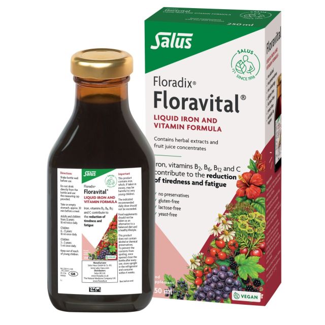 Salus Haus Floravital Liquid Formula (250ml)