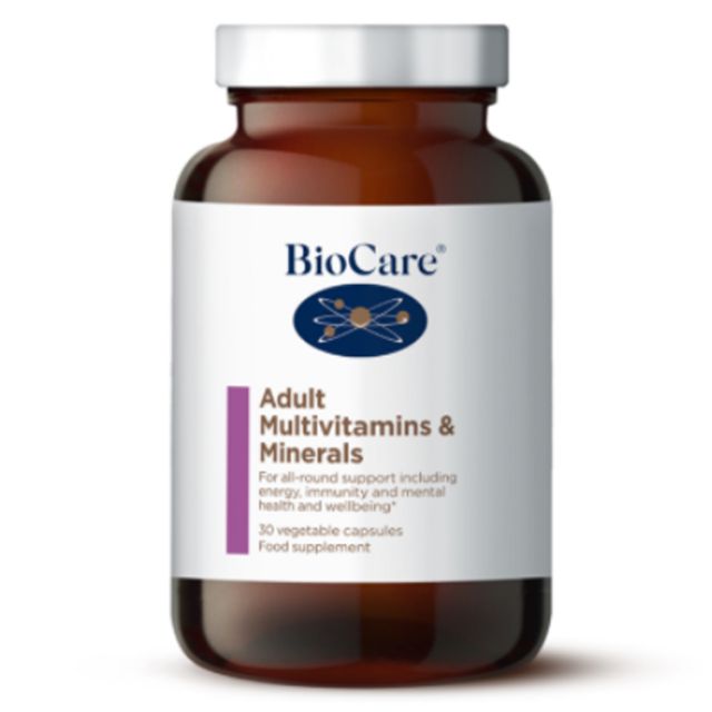 BioCare Adult Multivitamins & Minerals (30 Capsules)