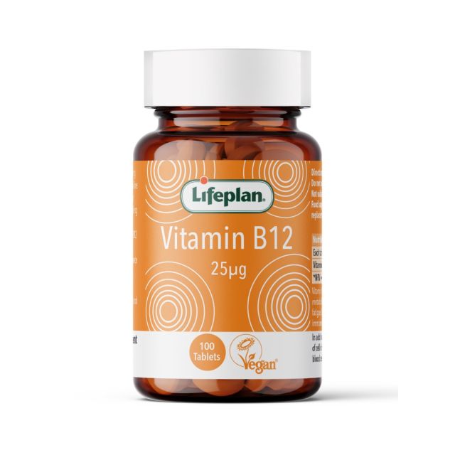Lifeplan B12 25mcg (100 Tablets)