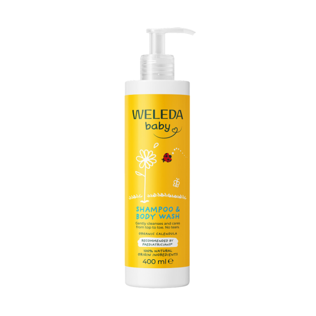 Weleda Baby Shampoo & Bodywash (400ml)