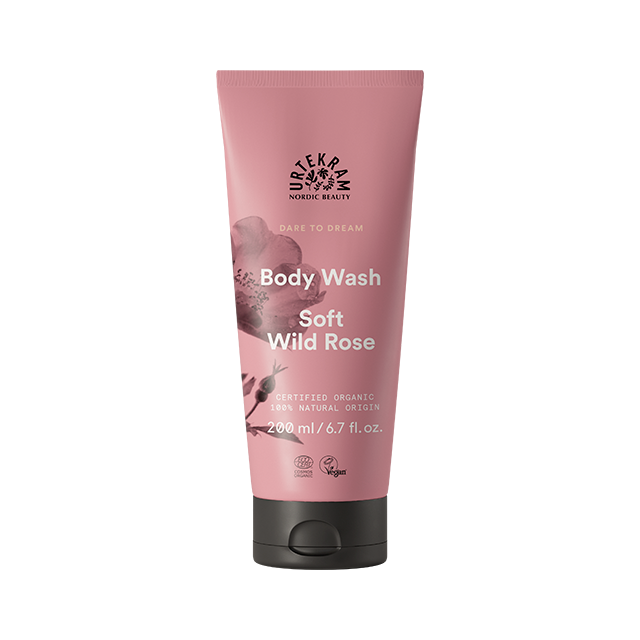 Urtekram Soft Wild Rose Body Wash (200ml)