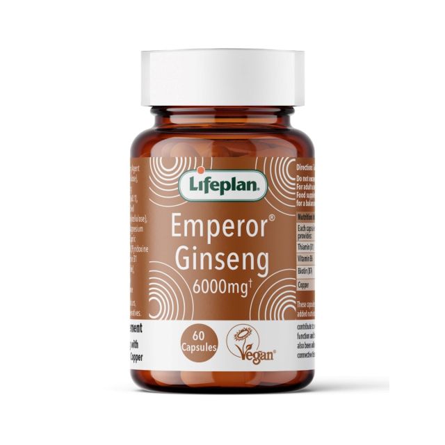 Lifeplan Emperor Ginseng 6000mg (60 Capsules)