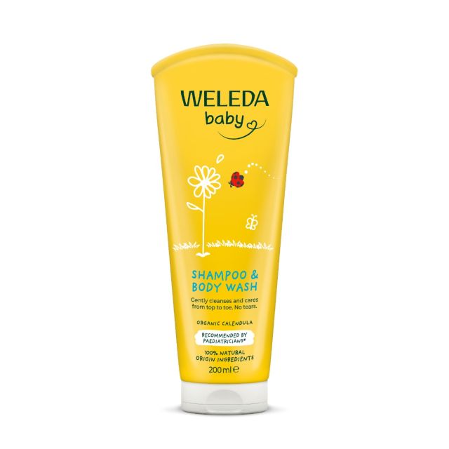 Weleda Baby Shampoo & Bodywash (200ml)