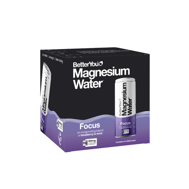 Better You Magnesium Water - Focus Multipack (4x250ml)