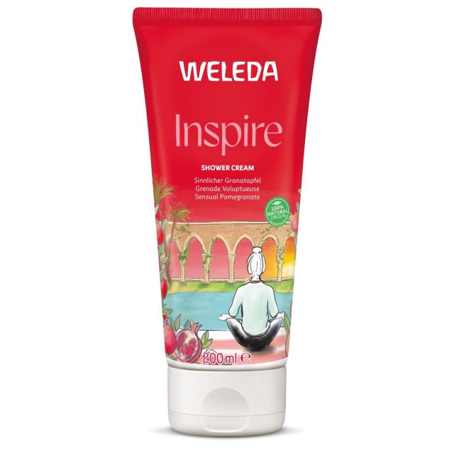 Weleda Inspire Pomegranate Shower Cream (200ml)