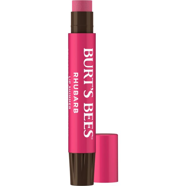 Burt's Bees Lip Shimmer - Rhubarb (2.6g)