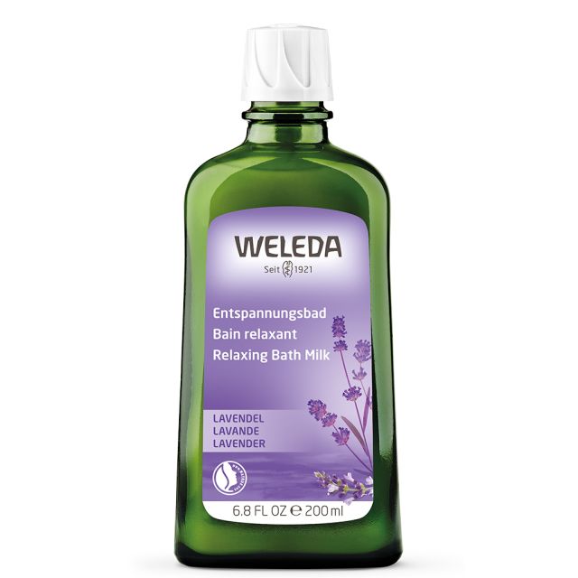 Weleda Lavender Relaxing Bath Milk (200ml)