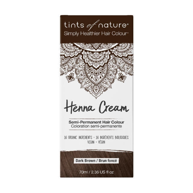 Tints of Nature Henna Cream Dark Brown 70ml