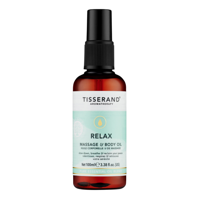 Tisserand Relax Massage & Body Oil (100ml)