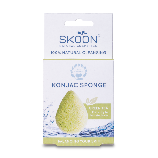Skoon Konjac Sponge Green Tea