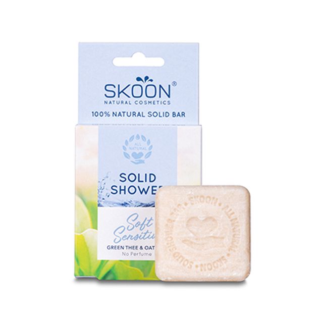 Skoon Solid Shower Bar Soft Sensitive 90g