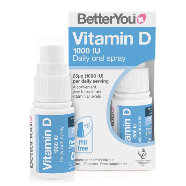 Better You D1000 Vitamin D3 Oral Spray (15ml)
