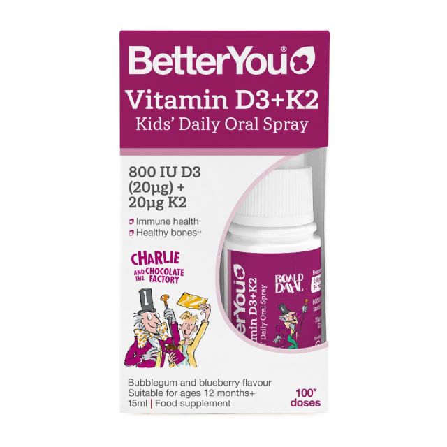 Better You Kids Vitamin D3 + K2 Oral Spray (15ml)