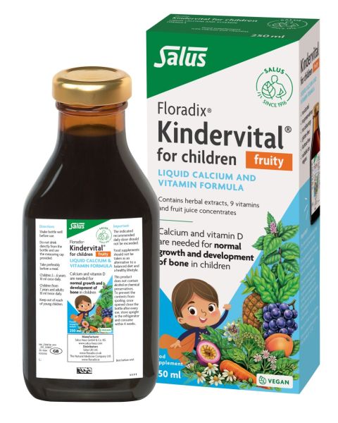 Salus Haus Fruity Kindervital Liquid Formula (250ml)
